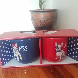 Set of Mr & Mrs mugs